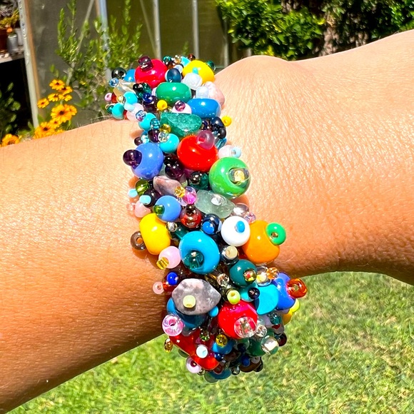 Murano glass bracelet - Picture 1 of 8